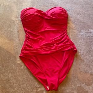 La Blanca one piece bathing suit